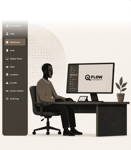 QFlow admin dashboard